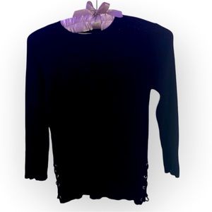 Philosophy black sweater